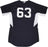 Antoan Richardson BP Top - NY Yankees 2014 Season #63 Team Issued Home BP Top (HZ556922)