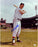 Eddie Mathews Signed Verical Standing with Bat 16x20 Photo (JSA)