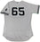 Jonathan Holder New York Yankees 2016 Game Used #65 Grey Jersey (Cool Base)(9/26/2016)(JC007359)