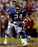 OJ Anderson Signed Rushing SB XXV 4x5 Photo w/ SB XXV Insc