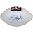 Lawrence Taylor Signed New York Giants White Panel Jarden Signature Football