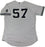 Donovan Solano New York Yankees 2016 Game Used #57 Grey Jersey (Cool Base)(9/26/2016)(JC007376)