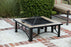 Fire Sense Tuscan Tile Mission Style Square Fire Pit
