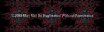 Window Graphic - 16x54 Tribal Maltese