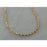 Fancy Gold Twist Necklace