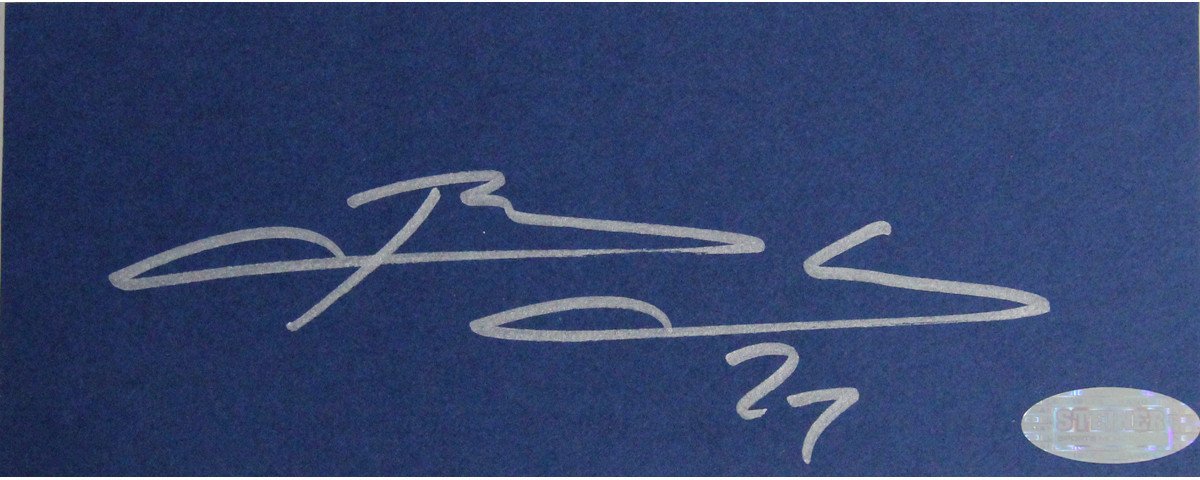 Brandon Jacobs  Cut Signature