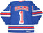 Eddie Giacomin New York Rangers Blue Jersey Uns Size L