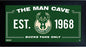 Milwaukee Bucks Man Cave Sign 10x20 Framed Photo