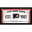 Philadelphia Flyers Man Cave Sign 10x20 Framed Photo