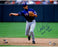 Alex Rodriguez Texas Rangers Road Jersey Fielding Horizontal 16x20 Photo w/ "02  03 Gold Glove" Insc. (MLB Auth)
