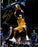 Shaquille ONeal Signed LA Lakers Yellow Jersey Two Handed Dunk 8x10 Photo Signed in Gold