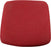 Nassau Veterans Memorial Coliseum Red Seat Bottom 18x18x7