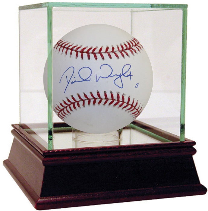 David Wright Signed MLB Baseball MLB Auth