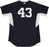 Adam Warren BP Top - NY Yankees 2014 Season #43 Team Issued Home BP Top (HZ556891)
