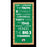 Boston Celtics Subway Sign Wall Art 9.5x19 Photo