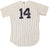 Brian Roberts Jersey - NY Yankees 2014 Season Game Used #14 Pinstripe Jersey (6/22/2014) (0000004195) (HZ164561)
