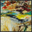 PAPER WHITE RIDGE 28L X 28H Floater Framed Art Giclee Wrapped Canvas