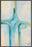 BLUE MIRAGE 22L X 28H Floater Framed Art Giclee Wrapped Canvas
