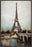 PARIS 22L X 28H Floater Framed Art Giclee Wrapped Canvas