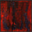 BON FIRE 28L X 28H Floater Framed Art Giclee Wrapped Canvas