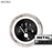 Oil Pressure Gauge-American Classic Black Face White Classic Needles Chrome Bezels