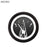 Fuel level Gauge-Carbon Fiber Gray Flame White Modern Needles Black Trim Rings Style Kit Installed