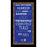Colorado Rockies Subway Sign Wall Art 9.5x19 Frame w/ Authentic Dirt from Coors Field