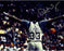 Patrick Ewing Signed Georgetown Arms Out Facing Crowd 8x10 Photo