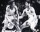 Earl Monroe Dribble vs Oscar Robertson 16X20 Photo w/ Pearl Insc.