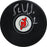 Bernie Nicholls Signed NJ Devils Puck