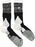 Chris McCullough Brooklyn Nets 2015-16 Game Used #1 Black and White 'Black History Month Stance' Socks w/ NBA Logo (Pair)