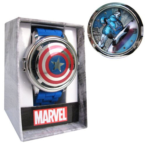 Captain America Shield Icon Spinner Watch                   