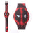 Deadpool Splatter Logo LED Watch                            