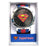 Superman Symbol Dial Grosgrain Striped Strap Watch          