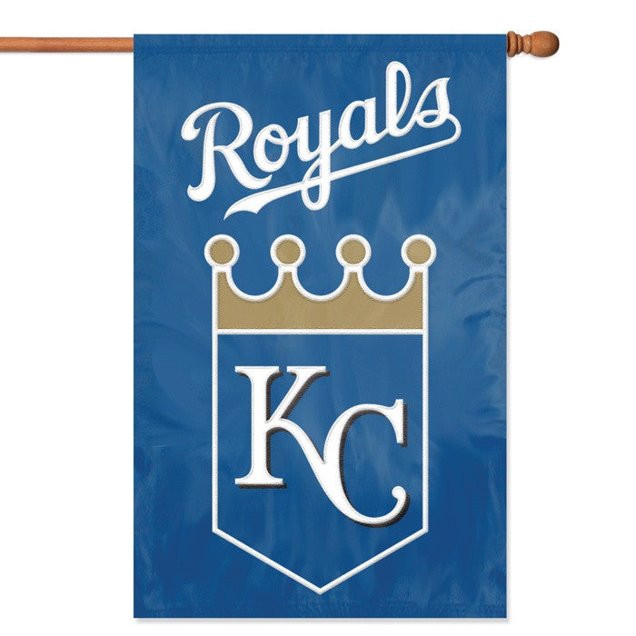 MLB Kansas City Royals Applique Banner Flag