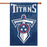NFL Tennessee Titans Applique Banner Flag