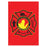 Firefighter Tin Sign                                        