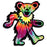 Grateful Dead Bear Funky Chunky Magnet                      