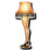 A Christmas Story Leg Lamp Funky Chunky Magnet              