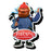 Rudolph the Red-Nosed Reindeer Yukon Funky Chunky Magnet    
