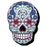 Sugar Skulls Blue Funky Chunky Magnet                       