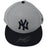 Tyler Austin Signed New York Yankees 2017 Game-Issued # 26 Grey/Navy Hat (JC 009807)(Size 7 1/4)