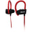 BLTH EARHOOK HDST BLK/RED