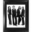 The Beatles Through the Years 1969  Group Pose White Background Framed 16x20 Photo
