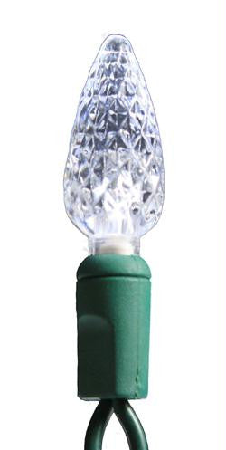 100 LED Strawberry C6 Cool White Set w-4  Spacing