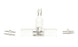 Standard LED T Connector