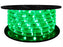 65' LED 2-Wire 12-Volt 1-2" Green Rope Light Spool (Vertical)
