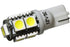 9 LED 12V Cool White Wedge Bulb (360 )