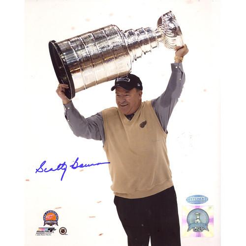 Scotty Bowman Cup Overhead Vertical 8x10 Photo