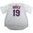Jay Bruce Signed New York Mets Flexbase Replica Home White/Royal Jersey